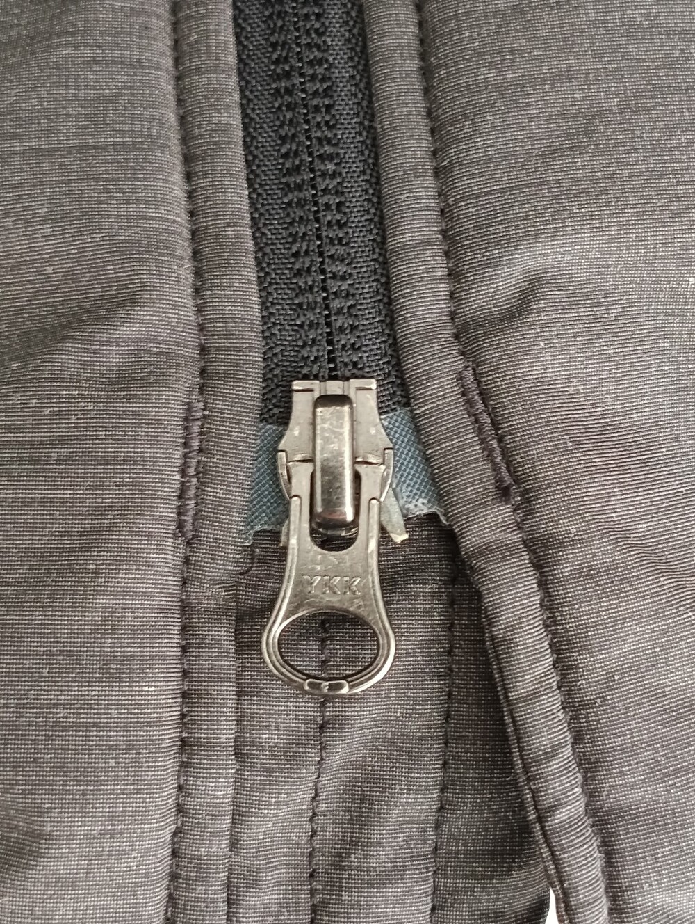Arc'teryx Womens Grey Long Puffer Coat Full Zip Jacket Embroidered Logo L - Picture 10 of 16